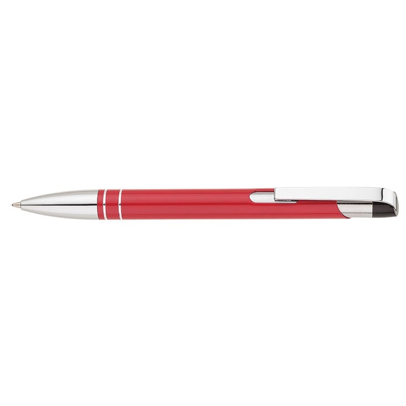 Promotional Aluminum Ballpoint with Chrome Rings | Save Your Ink