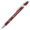 Denton Soft-Touch Pen w/ Stylus - Burgundy