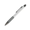 Carnaby Plunge-Action Ballpoint / Stylus - White