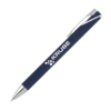 Paradigm Aluminum Soft-Touch Ballpoint Pen - Navy