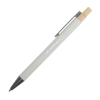 Arundi Recycled Aluminum Pen With Bamboo Plunger - Grey
