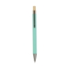 Arundi Recycled Aluminum Pen With Bamboo Plunger