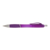 Wave - Clear Ballpoint Pen - Purple