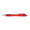 Wave - Clear Ballpoint Pen - Red