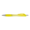 Wave - Clear Ballpoint Pen - Yellow