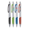 Apex Silver Plunge-Action Ballpoint Pen