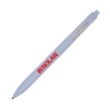 Aura Recycled Plastic Ballpoint Pen - White