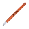 Tara Recycled Plastic Ballpoint Pen - Orange