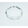 Rimini Gem Cut Crystal Paperweight - Clear