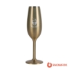 Snowfox 6 oz. Insulated Champagne Flute - Gold