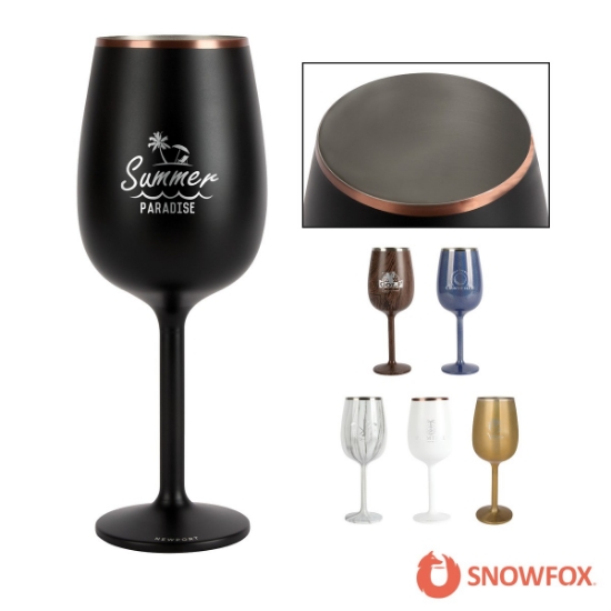 Snowfox 12 oz. Insulated Stemmed Wine Glass
