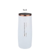Snowfox 14 oz. Vacuum Insulated Highball Tumbler - White