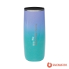 Snowfox 14 oz. Shimmer Finish Vacuum Insulated Highball Tumbler - Aqua