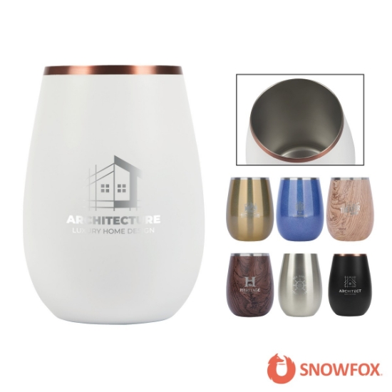 Snowfox 12 oz. Vacuum Insulated Grand Pinot Wine Glass