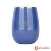 Snowfox 12 oz. Vacuum Insulated Grand Pinot Wine Glass - Blue