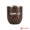 Snowfox 3L Double Wall Stainless Steel, Vacuum Insulated Ice Bucket - Brown