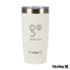 Hurley 20 oz. Double Wall Stainless Steel Travel Tumbler - White