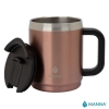 Manna 14 oz. Boulder Stainless Steel Camping Mug w/ Handle