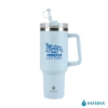 Manna Atlas 40 oz. Double Wall Stainless Steel Travel Tumbler - Light Blue
