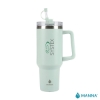 Manna Atlas 40 oz. Double Wall Stainless Steel Travel Tumbler - Light Green