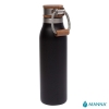 Manna 18 oz. Ascend Stainless Steel Water Bottle w/ Acacia Lid