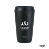 TOPL 12 oz. Double Wall, Recycled Stainless Steel 360 Tumbler - Black