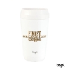 TOPL 12 oz. Double Wall, Recycled Stainless Steel 360 Tumbler - White