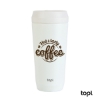 TOPL 16 oz. Double Wall, Recycled Stainless Steel 360 Tumbler - White