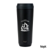 TOPL 20 oz. Double Wall, Recycled Stainless Steel 360 Tumbler - Black