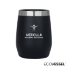 EcoVessel Port 10 oz. Vacuum Insulated Wine Tumbler - Black