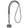 Lany Adjustable RPET Phone Lanyard - Grey
