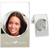 Magnifique Folding Clock / Photo Frame - Chrome