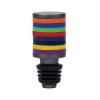 Rocco Aluminum Bottle Stopper with Glass Markers