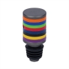 Rocco Aluminum Bottle Stopper with Glass Markers
