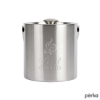 Perka Quinton 1.3L Double Wall, Stainless Steel Ice Bucket - Steel