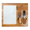 Carson 4-Piece Acacia Wood Cheese Set - Natural
