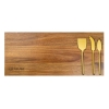 Wright 4-Piece Acacia Wood Serving Set - Natural