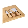 Morrissey 4-Piece Bamboo Cheese Set