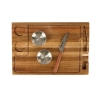 Arthur 4-Piece Acacia Wood Steak Board