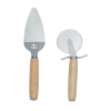 Napoletana 2pc Pizza Tool Set - Natural