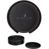 Domanda Leather 4 Coaster Set - Black