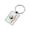 Gilman Metal Keyring - White