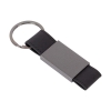 Boyd Aluminum & Leatherette Keyring