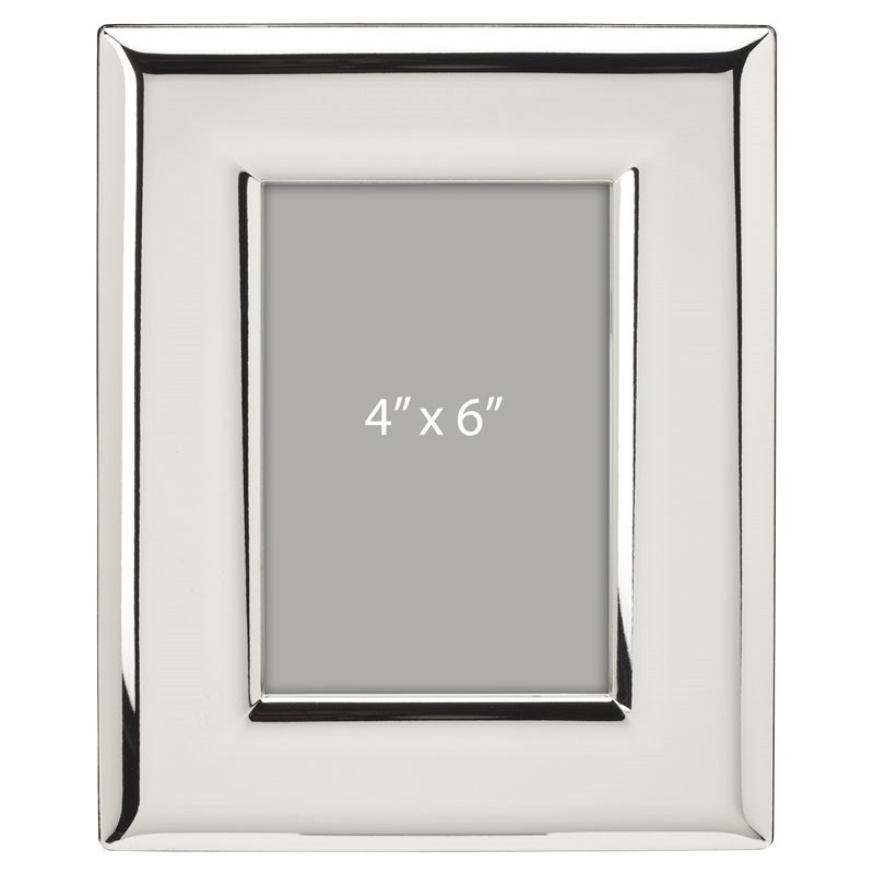 Custom 4x6 Chrome Photo Frame | Save Your Ink