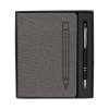 Manhattan Gift Set w/ Magnetic Journal and Pen - Grey