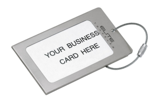 Navigor Series Steel Luggage Tag