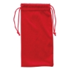 Vanda Microfiber Drawstring Pouch - Red