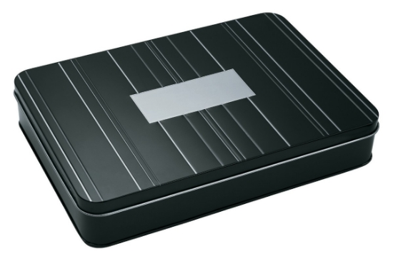 Large Giftset Tin Size: 10"x7"x1 1/2"