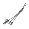 Libra 4-in-1 Charging Cable Set - Gunmetal