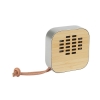 Asher 3W Recycled Aluminum / Bamboo Wireless Speaker